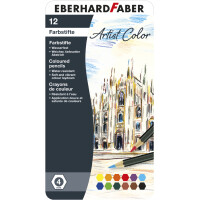 EBERHARD FABER Hexagonal-Buntstift Artist Color, 12er Etui