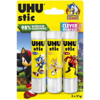 UHU Klebestift stic SONIC, 3 x 21 g, Blister