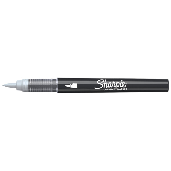 Sharpie Kreativmarker ACRYLIC, Pinselspitze, schwarz
