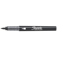 Sharpie Kreativmarker ACRYLIC, Pinselspitze, schwarz