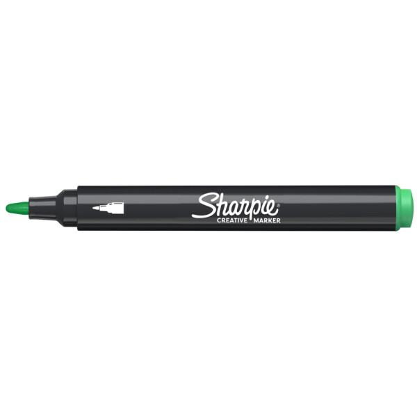 Sharpie Kreativmarker ACRYLIC, Rundspitze, rot