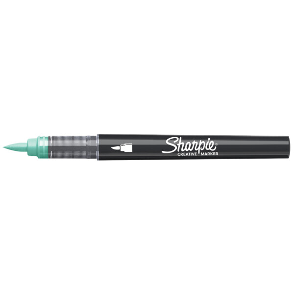 Sharpie Kreativmarker ACRYLIC, Pinselspitze, seegrün