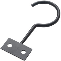 MOOR Bügelbrett-Aufhängung AUDREY, Haken, schwarz