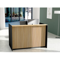 kerkmann Theke Marino up & down, klein, anthrazit eiche