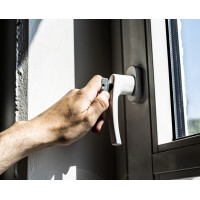 BRÜDER MANNESMANN Sicherheits-Fenstergriff-Set,...