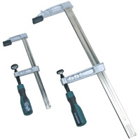 BRÜDER MANNESMANN Schraubzwingen-Satz, 2-teilig, DIN...