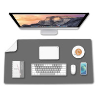 deflecto Schreibunterlage, 800 x 400 mm, grau weiß