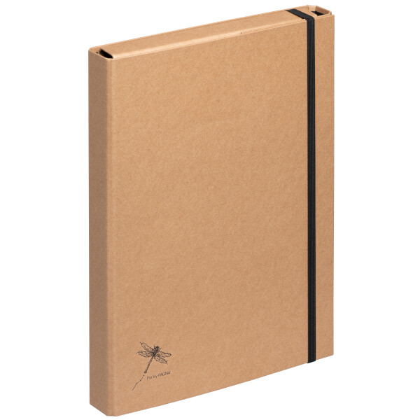 PAGNA Sammelbox "Pur", DIN A4, Karton, natur