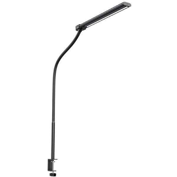 CEP LED-Tischleuchte ALBATROSS, Klemmfuß, schwarz