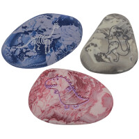 WEDO Kunststoff-Radierer Steine "DINOs", 12er...