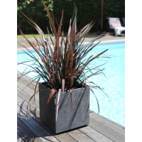 EDA Pflanzgefäß BASALT, doppelwandig, 395 mm,...