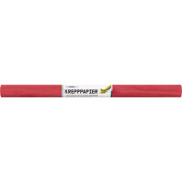 folia Krepppapier-Rolle, (B)500 mm x (L)2,5 m, feuerrot