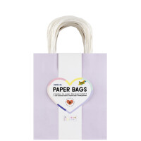 folia Papier-Tragetaschen PASTELL, Größe: S,...