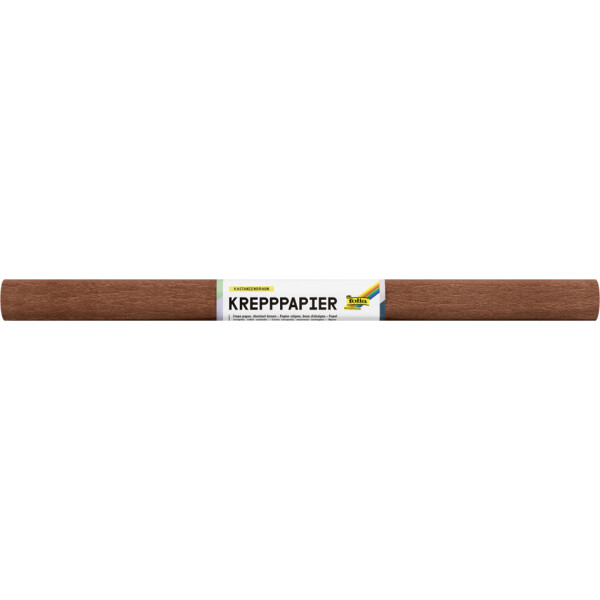 folia Krepppapier-Rolle, (B)500 mm x (L)2,5 m, gelb