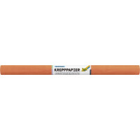 folia Krepppapier-Rolle, (B)500mm x (L)2,5mm, kastanienbraun