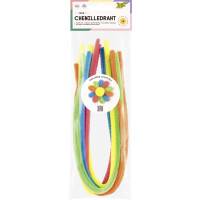 folia Chenilledraht "NEON", Länge: 500 mm,...