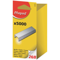 Maped Heftklammern 24 6, verzinkt, Großpackung
