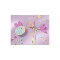 folia Krepppapier-Rolle, (B)500 mm x (L)2,5 m, pink