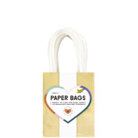 folia Papier-Tragetaschen IRISIEREND GLÄNZEND, Größe: S