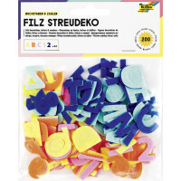 folia Filz-Streudeko "Buchstaben & Zahlen",...