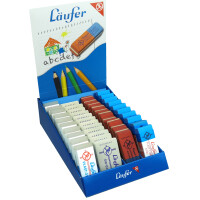 Läufer Kunststoff- und Naturkautschuk-Radierer im...