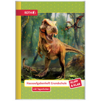 ROTH Hausaufgabenheft Klipp & Klar "T-Rex...