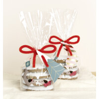 folia Bodenbeutel-Set Candy Bag Set "Merry...