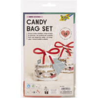 folia Bodenbeutel-Set Candy Bag Set "Merry Woofmas"