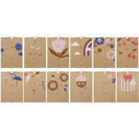 folia DIY Kreativ-Wandkalender CRAFTY MEMORIES, DIN A4