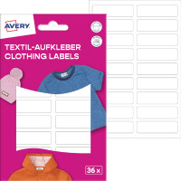 AVERY Textil-Etiketten, 13 x 45 mm, Tiere