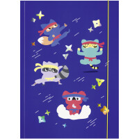 folia Zeichnungsmappe HOTFOIL "NINJAS", Karton,...