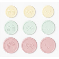 folia Siegel-Sticker CANDY, Größen und Farben...