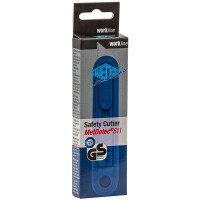 WEDO Safety-Cutter MetDetec 811, Klinge: 19 mm, blau