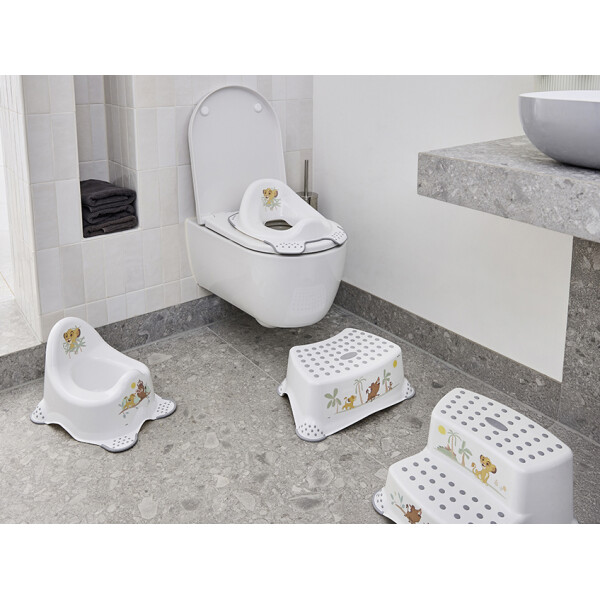 keeeper kids Kinder-Toilettensitz "ewa lion king", weiß