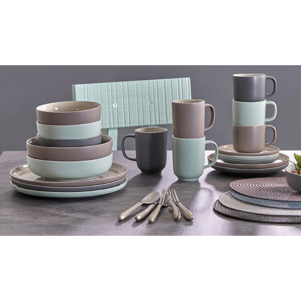 Ritzenhoff & Breker Tafelservice JASPER, taupe, 8-teilig