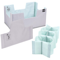 keeeper Isoliertasche "nea", Größe L, grau aquamarine
