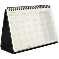 sigel Tischkalender Conceptum 2027, ca. DIN A5 quer, blau