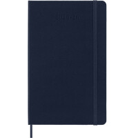 MOLESKINE Buchkalender 2025 2026, 18 Monate, L A5, aquamarin
