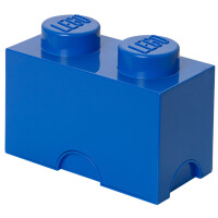 LEGO Aufbewahrungsstein STORAGE BRICK 2, 2,6 Liter, blau
