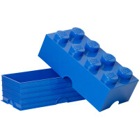 LEGO Aufbewahrungsstein STORAGE BRICK 8, 12 Liter, blau