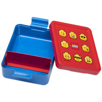 LEGO Brotdose LUNCH BOX ICONIC, rot blau