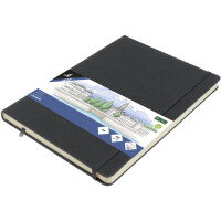 kangaro Skizzenbuch, 80 Blatt, DIN A4, cold grey