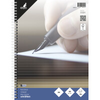 kangaro Collegeblock, ungelocht, DIN A4, liniert, 100 Blatt