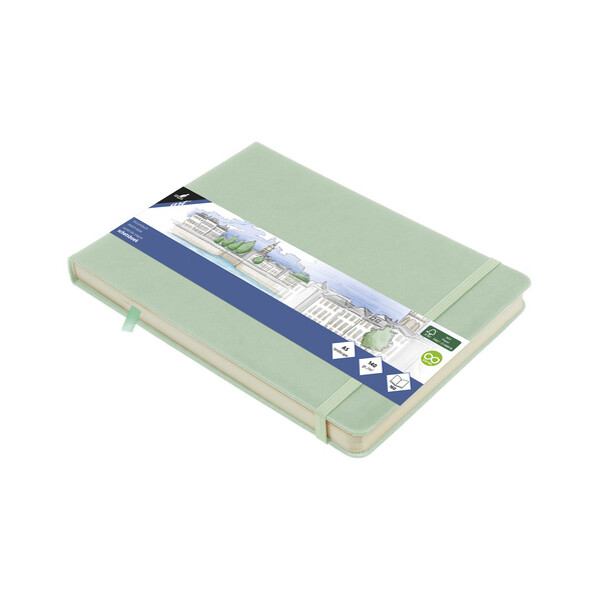 kangaro Skizzenbuch, 80 Blatt, DIN A5 quer, taupe