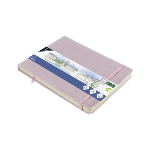kangaro Skizzenbuch, 80 Blatt, DIN A5 quer, taupe