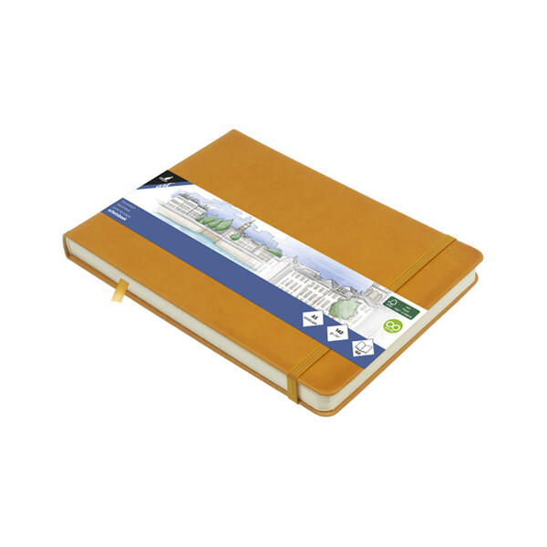 kangaro Skizzenbuch, 80 Blatt, DIN A5 quer, taupe