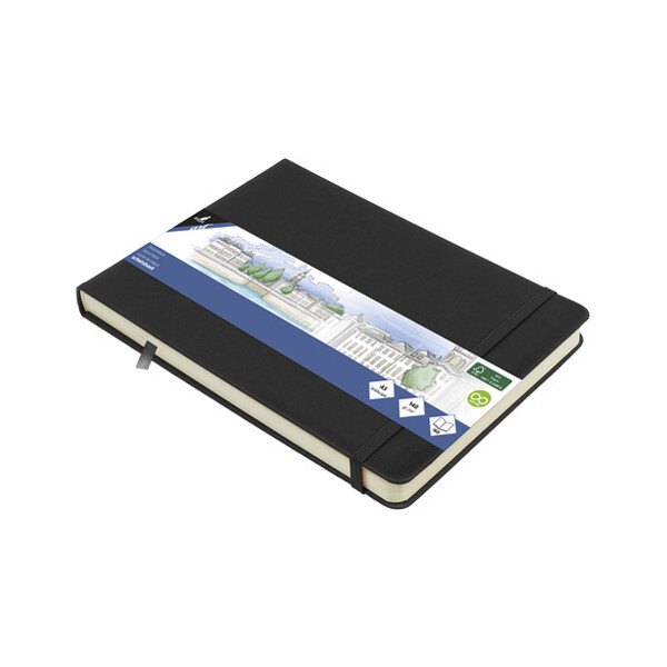 kangaro Skizzenbuch, 80 Blatt, DIN A5 quer, taupe