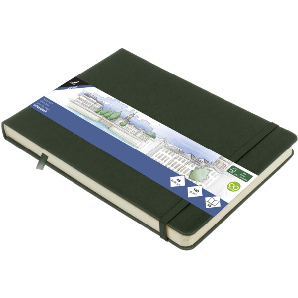 kangaro Skizzenbuch, 80 Blatt, DIN A5 quer, taupe