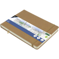 kangaro Skizzenbuch, 80 Blatt, DIN A5 quer, taupe