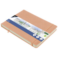 kangaro Skizzenbuch, 80 Blatt, DIN A5 quer, taupe